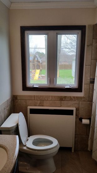 Bathroom After - Window