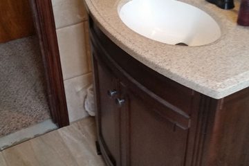 Bathroom After - Sink