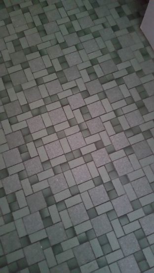 Bathroom before - Floor