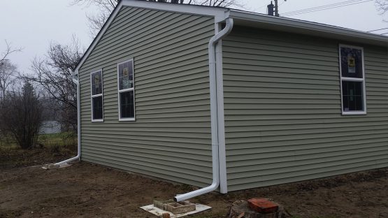 Custom built garage