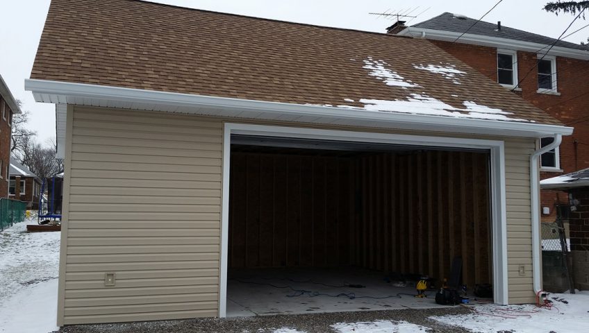 Custom Built Garage